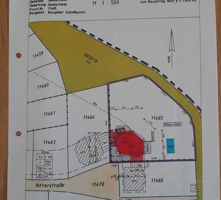 1.466 m² Traumgrundstück im Neubaugebiet mit Baugenehmigung