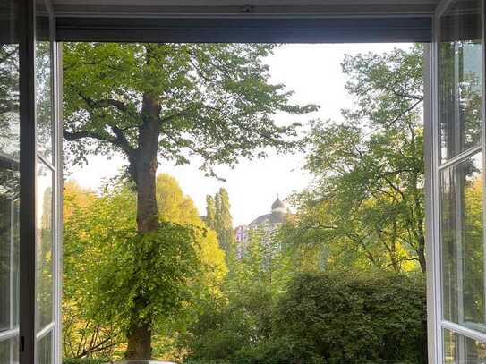 Wohnung mit direktem Blick auf den Lietzensee, mitten im Park