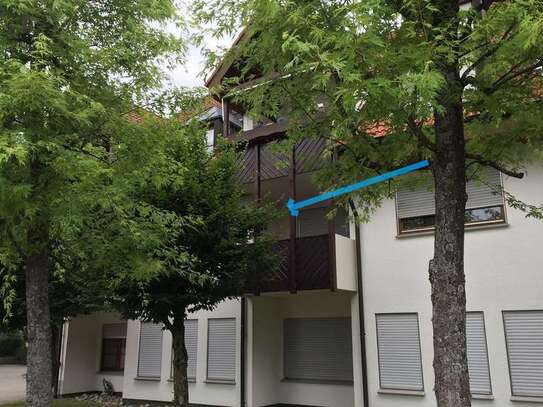 Gepflegte 3-Raum-Wohnung mit Balkon und Einbauküche in Grünkraut