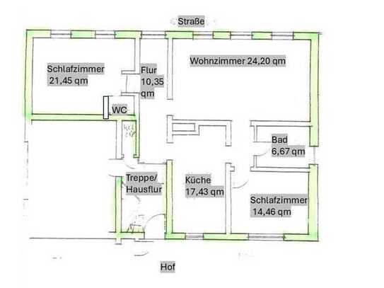 3,5-Zimmer-EG-Wohnung in Büttelborn / Klein-Gerau