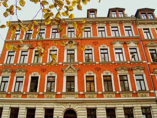 Stilvolle 4-Zimmer-Wohnung mit Balkon in Leipzig-Reudnitz