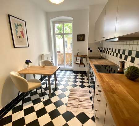 Quiet and cozy furnished two room apartment in the heart of Prenzlauer Berg / temporary