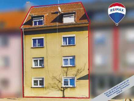 NEUER PREIS !!!
Zentrales Renditeobjekt mit 4 schönen Wohneinheiten in Saarbrücken/Brebach !