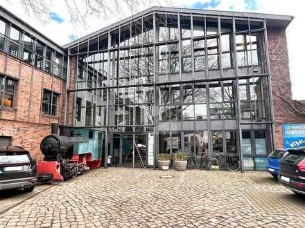 Arbeiten mitten in Ottensen in einer ehemaligen Fabrik