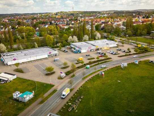 Einzelhandelsflächen unweit des Bahnhofs Osnabrücks