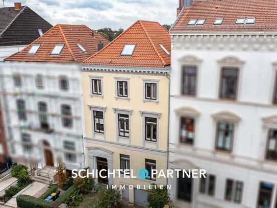 Bremen - Ostertor | Atemberaubendes Altbremerhaus mit historischem Charme und Garage in Bestlage