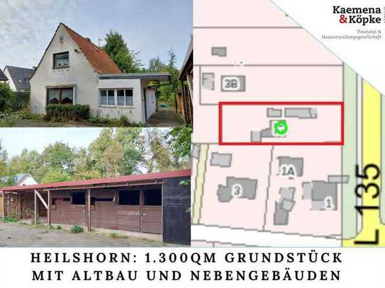 Grundstück mit Altbau in Heilshorn mit 1.300qm
