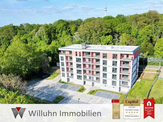 Idyllische Neubauwohnung am Waldrand mit schönem Westbalkon