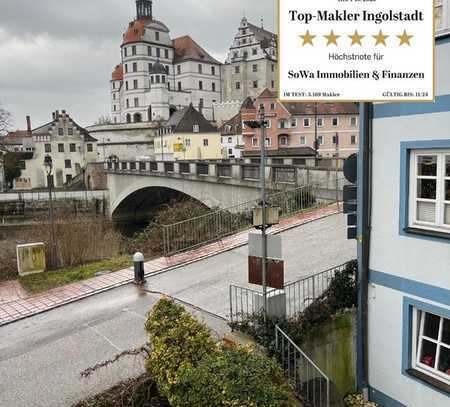 Wohnen auf der Insel! Hochwertgige 3 Zimmer Wohnung mit Balkon mit Blick auf das Schloss in einer...