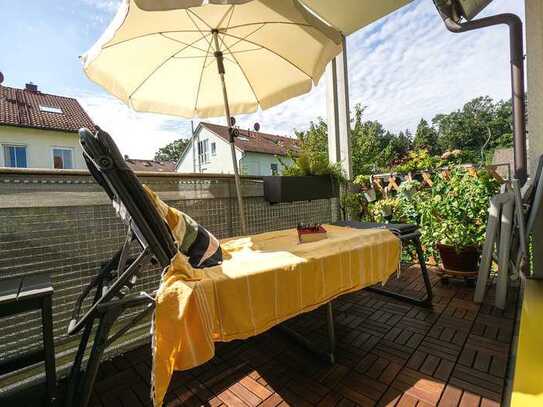 Schöne 3- Zimmer-Wohnung mit Südbalkon in ruhiger Wasserburger Wohnlage!