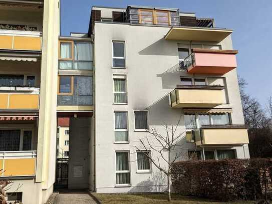 2-Raum-Wohnung mit Balkon - ruhige, zentrale Lage