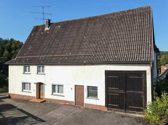 Wohnen und Leben in ländlicher Idylle ... großes Bauernhaus zum Herrichten