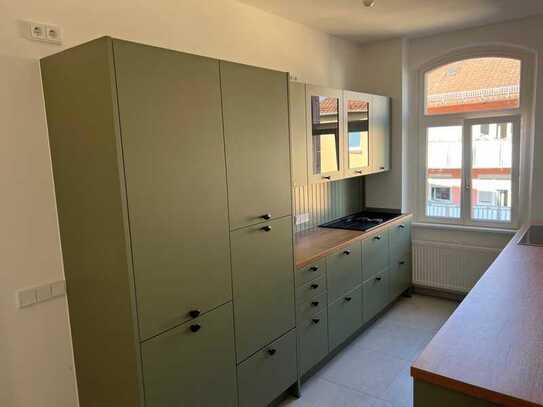 Helle 3-Zimmer Obergeschosswohnung mit neuer Einbauküche im Stadtteil St. Johannis