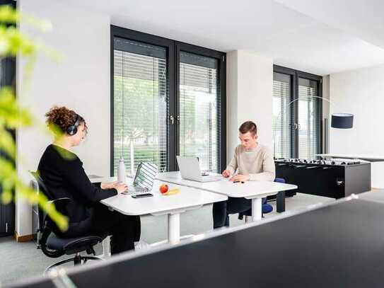 Coworking (flexibler Arbeitsplatz) mit Weserblick