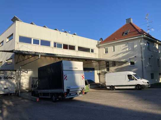 Halle Spedition Produktion Kfz-Werkstatt Büro Wohnung Freifläche