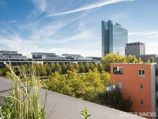 Mit Lift direkt ins Penthouse u. großer Dachterrasse