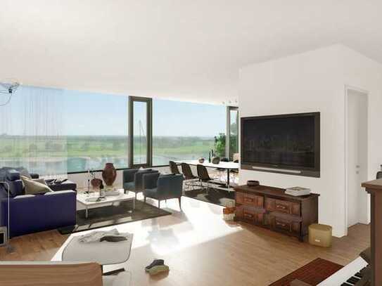 WE A3.7 -Rheinblick-Wohnung in architektonisch anspruchsvoller Wohnanlage!