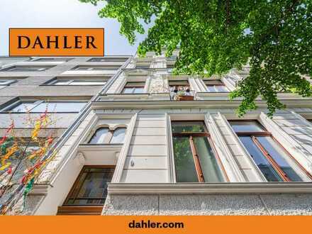 Urbanes Leben pur - Charmante 3-Zimmer-Altbauwohnung im Belgischen Viertel