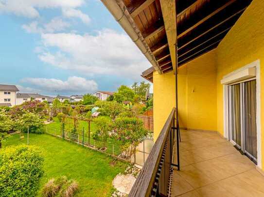 Ideales Familiendomizil:
Reihenmittelhaus mit Terrasse und Balkon 
in schöner Lage in Aschau am In