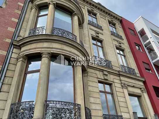 Gründerzeit-Bürovilla in bester Rheinlage!