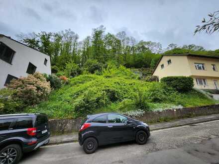 Bauplatz in ruhiger, naturnaher Waldrandlage mit Fernblick in die Rheinebene
