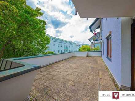 Schöne geräumige 3-Zimmer-OG-Wohnung
mit sensationeller West-Terrasse in Stuttgart-Sommerrain