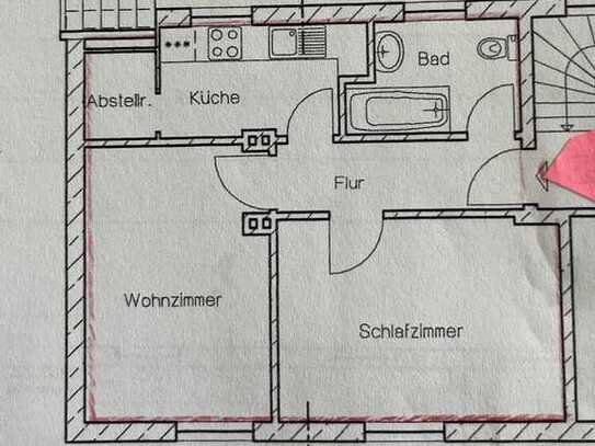 gepflegte 2-Zimmer-Wohnung in Großhansdorf