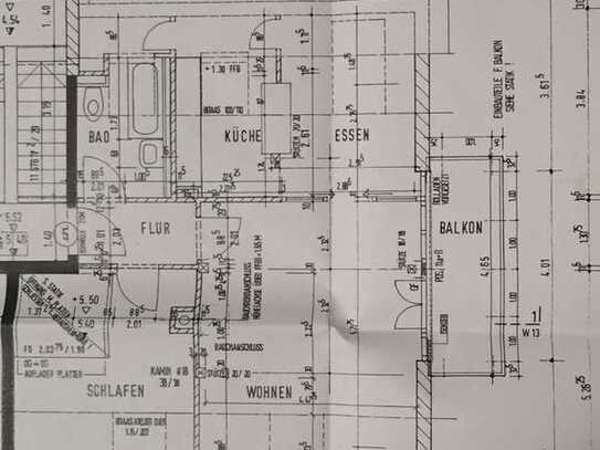 Stilvolle, gepflegte 3-Z.-Maisonette-Wohnung mit geh. Innenausstattung mit Balkon und EBK