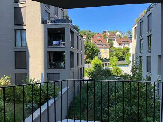 Neuwertiges Apartment im Villengarten: exklusive 4-Zi-Whng mit moderner EBK u. Loggia am Relenberg