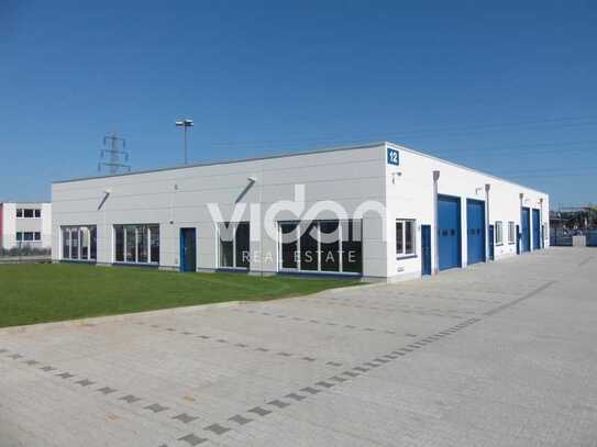 LAGER | BEHEIZT | AB 100 m² | SEKTIONALTOR | VIDAN REAL ESTATE