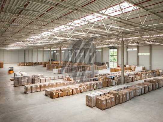 KEINE PROVISION ✓ NEUBAU ✓ AB 2025 ✓ WGK-3 ✓ Lager-/Logistik (10.000 m²) & Büro-/Sozial (500 m²)