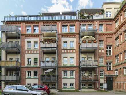 Bezugsfrei: Helle 2-Zimmer-Wohnung mit Balkon und Einbauküche in Chemnitz-Kappellenberg