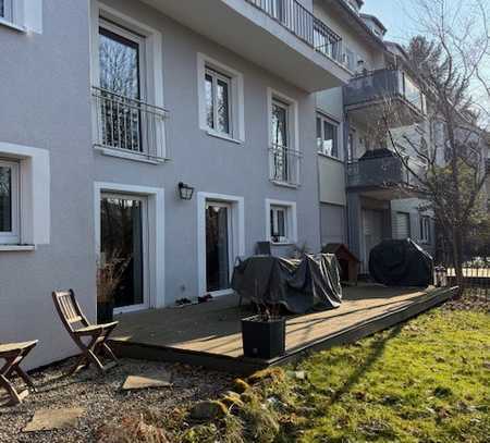 schöne 2 Zimmer Garten Wohnung+Terrasse /Stellplatz/EBK in Kaltental, frei 1.4.2025