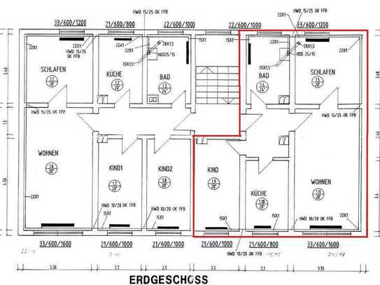 Erstbezug nach Sanierung 3-Raum-Wohnung in Steinbach