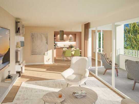 Moderne 3-Zimmer-Wohnung im 1. Obergeschoss