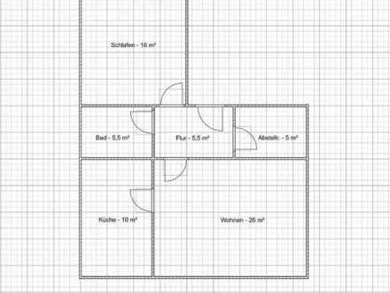 Schöne 2-Zimmer-Wohnung in Beverunger Innenstadt