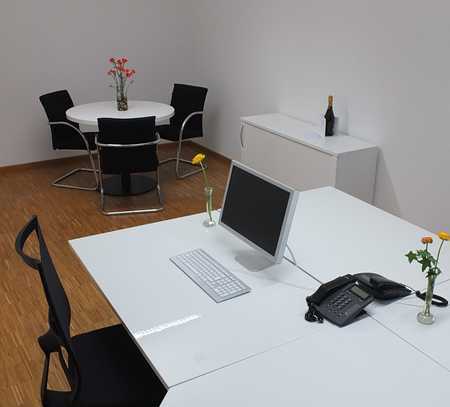 Arbeitsplatz auf Zeit / flexibles Büro im Business Center Ulm im Stadtregal
