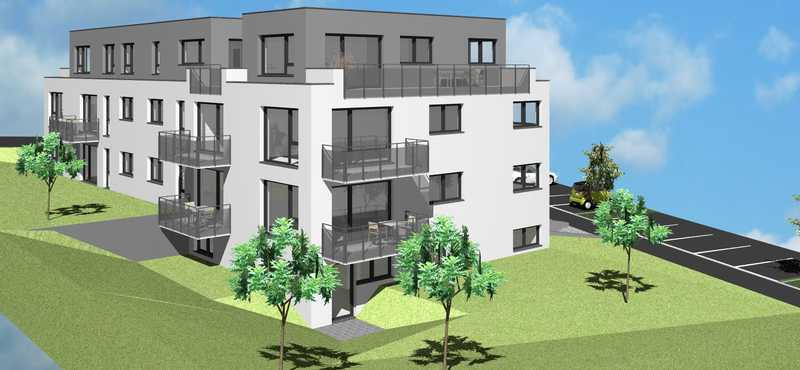                                                               Kassel-Wolfsanger: 3-Zimmer Neubau-Penthousewohnung mit Dachterrasse                                                       in Wolfsanger/Hasenhecke (Kassel)