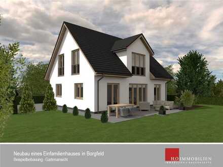 NEUBAU: Energie-Effizientes Einfamilienhaus in schöner Lage in Borgfeld - Upper Borg