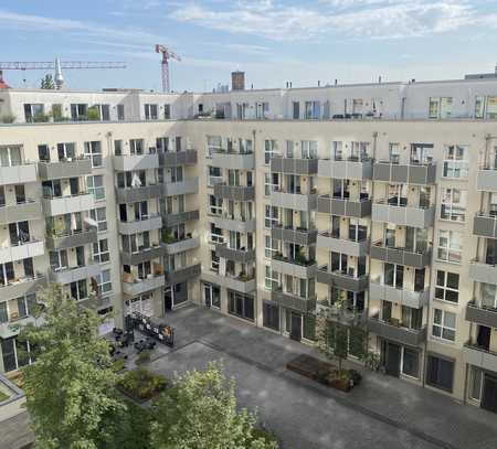 Modernes, ruhiges 1-Zimmer-Apartement mit West-Loggia in Haidhausen