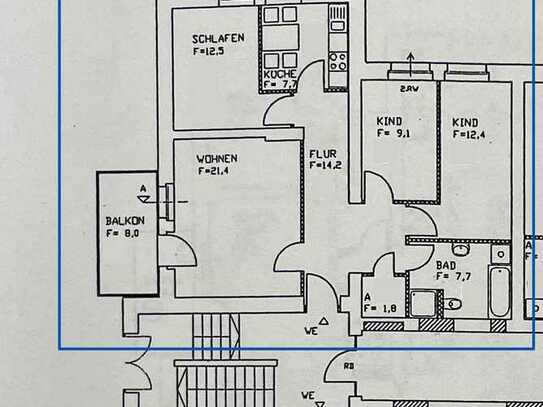 3,5-Zimmer-Erdgeschosswohnung mit Balkon und Stellplatz in Magdeburg