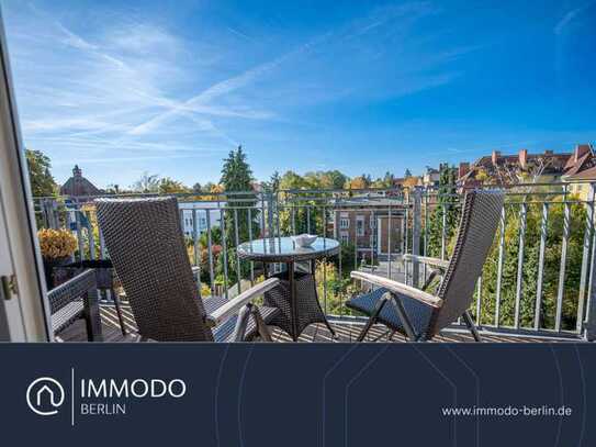 ☀️ Wohnglück mit Weitsicht - Hochwertiges 2 Zimmer DG mit großem Balkon und Blick zum Innenhof