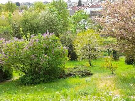 Provisionsfrei: Stadtnahe 3-Zimmerwohnung mit grandiosem Blick und Gem.-Garten