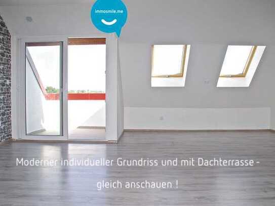 Balkon • Tageslichtbad • Wanne/Dusche • 3-Raum Wohnung • Bernsdorf • Maisonette • Fussbodenheizung