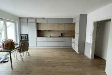 Neubau, top-modern, teilmöbliert: 3,5-Zimmer-Wohnung in Kirchberg an der Jagst