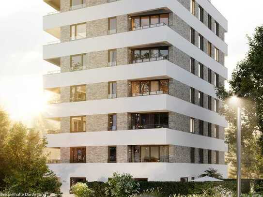 Neubau Wohnung mit Terrasse und 100 m² eigenem Garten in Sachsenhausen-Nord