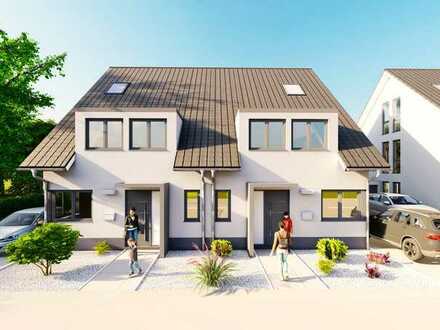 Neuss-Lanzerath-Schlüsselfertiger Neubau als Doppelhaushälfte (130m2) mit Süd-Garten inkl Wärmepumpe