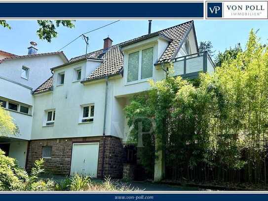 Idyllische Doppelhaushälfte mit Garten und herrlichem Ausblick