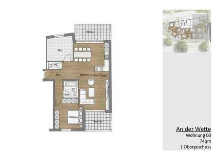 Perfekter Grundriss: 2-Zimmer-Wohnung mit Balkon und Loggia! NEUBAU!