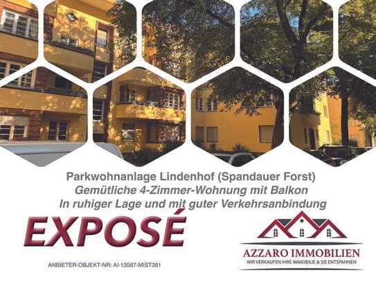 Parkwohnanlage Lindenhof Charmante 4 Zimmer Wohnung mit Balkon !VERMIETET!